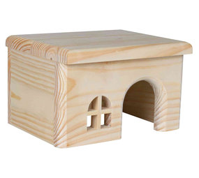 Trixie Vurenhout Huisje 15x12x15 cm Trixie Vurenhout Huisje 15x12x15 cm