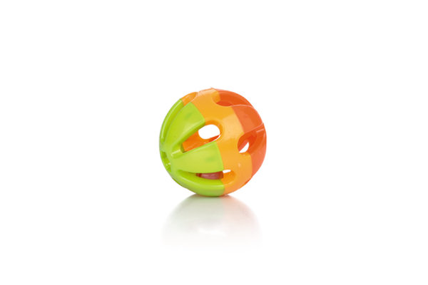 Beeztees Beeztees Plastic Wiggle Bal - 7.5 cm Beeztees Beeztees Plastic Wiggle Bal - 7.5 cm