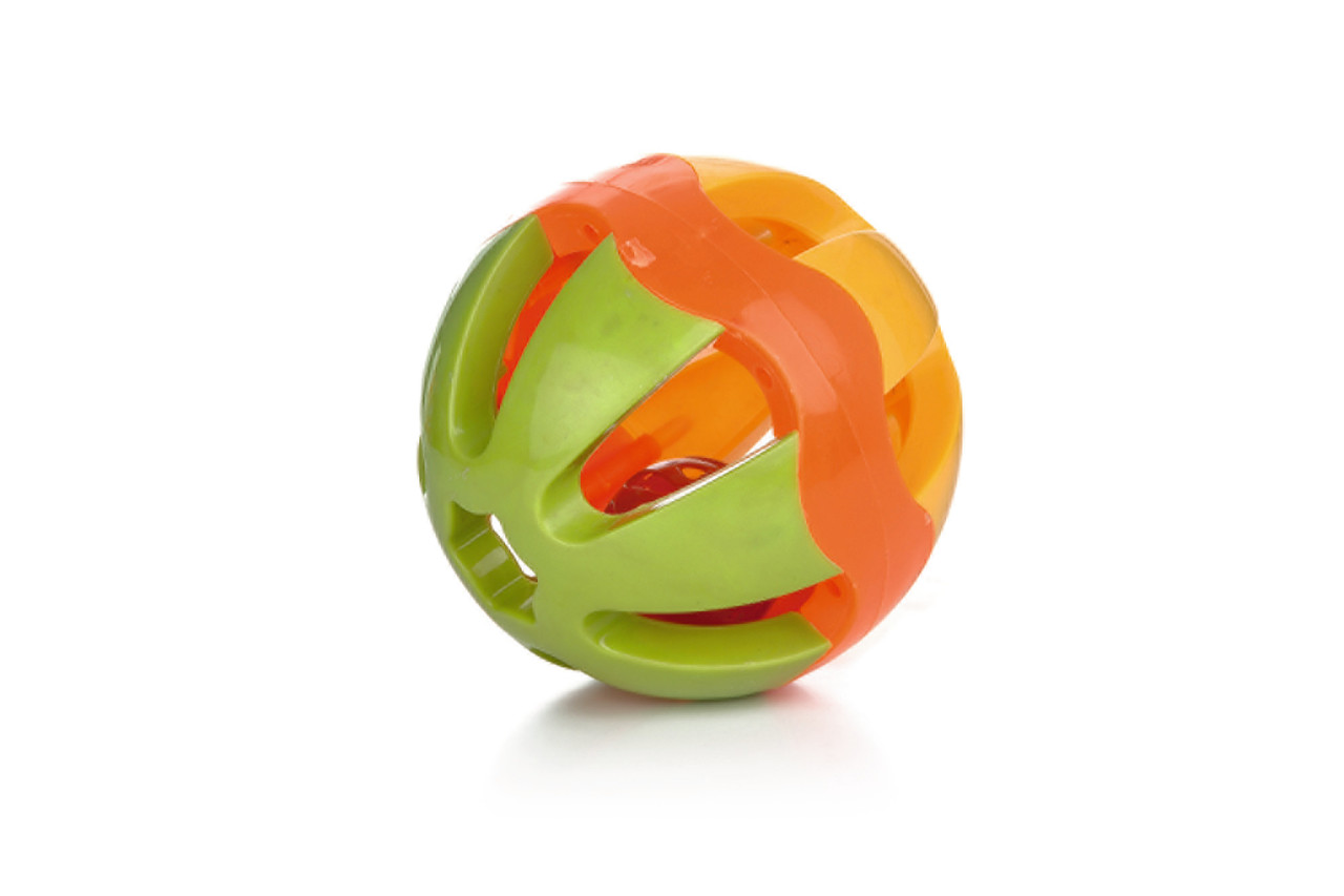 Beeztees Beeztees Plastic Wiggle Bal - 13 cm Beeztees Beeztees Plastic Wiggle Bal - 13 cm
