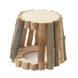 Hugro Houten Boshut S - 10 cm hoog - doorsnede 13-10 Hugro Houten Boshut S - 10 cm hoog - doorsnede 13-10