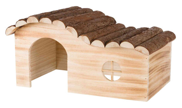 Trixie Trixie Houten Huis Hanne Gevlamd 41x21x23 cm Trixie Trixie Houten Huis Hanne Gevlamd 41x21x23 cm