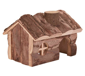 Trixie Trixie Houten Huis Hendrik Schorshout 14x11x11 cm Trixie Trixie Houten Huis Hendrik Schorshout 14x11x11 cm