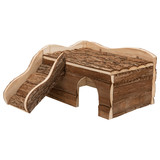 Trixie Trixie Houten Huis Ineke Schorshout - 2 Ingangen 38x25x50 cm Trixie Trixie Houten Huis Ineke Schorshout - 2 Ingangen 38x25x50 cm