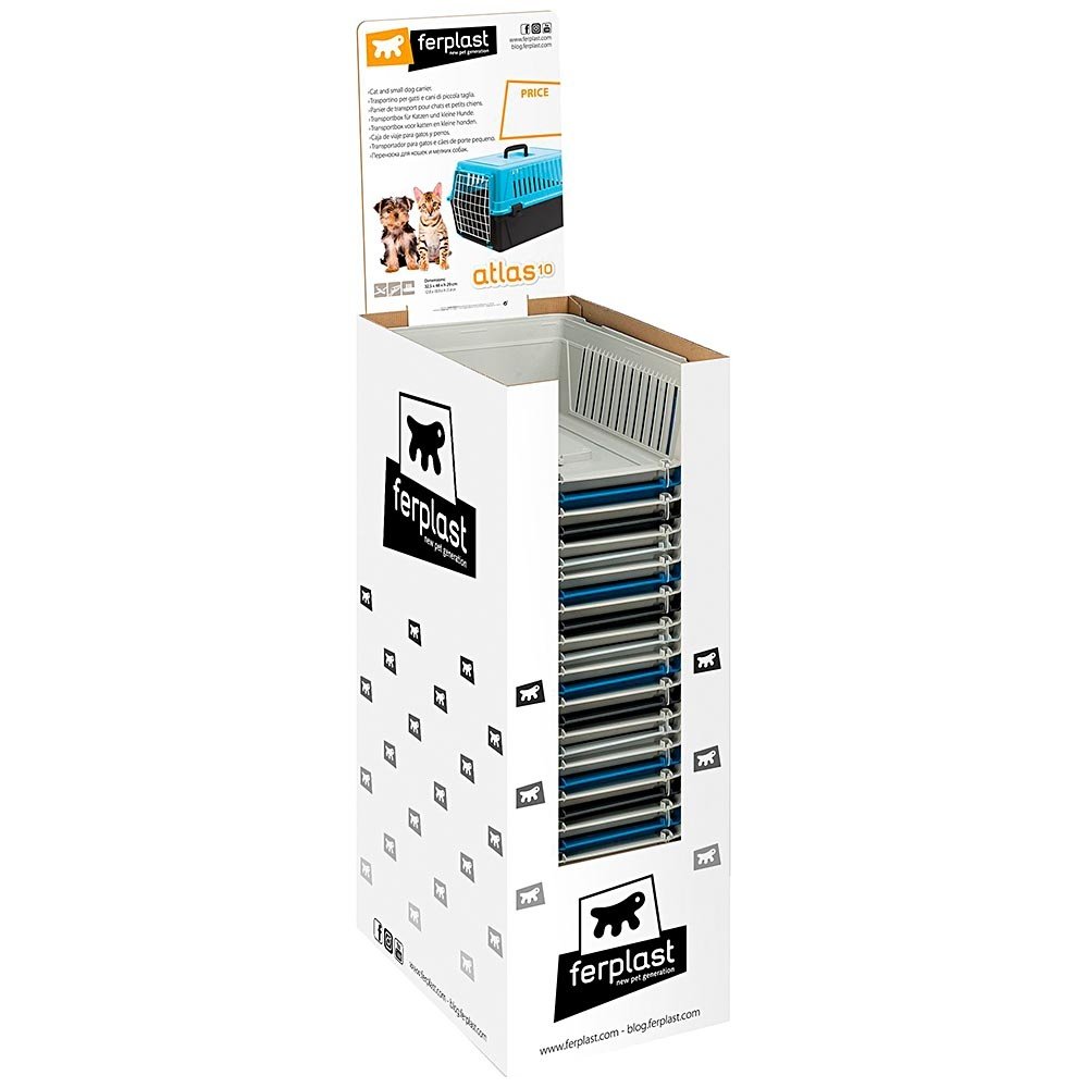 Ferplast Ferplast Vervoersbox Atlas 10 - 32.5x48x29 cm Dicht dak Ferplast Ferplast Vervoersbox Atlas 10 - 32.5x48x29 cm Dicht dak