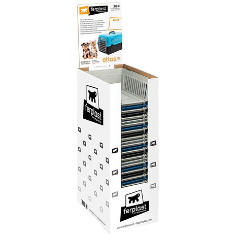 Ferplast Ferplast Vervoersbox Atlas 10 - 32.5x48x29 cm Dicht dak Ferplast Ferplast Vervoersbox Atlas 10 - 32.5x48x29 cm Dicht dak