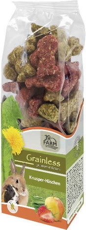 JR Farm JR Farm Grainless Knapperige Konijntjes - 150 gram JR Farm JR Farm Grainless Knapperige Konijntjes - 150 gram