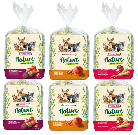 Versele-Laga MIX VOORDEEL! Versele Laga Nature Timothy hooi - mixdoos - 6 x 500 gram Versele-Laga MIX VOORDEEL! Versele Laga Nature Timothy hooi - mixdoos - 6 x 500 gram