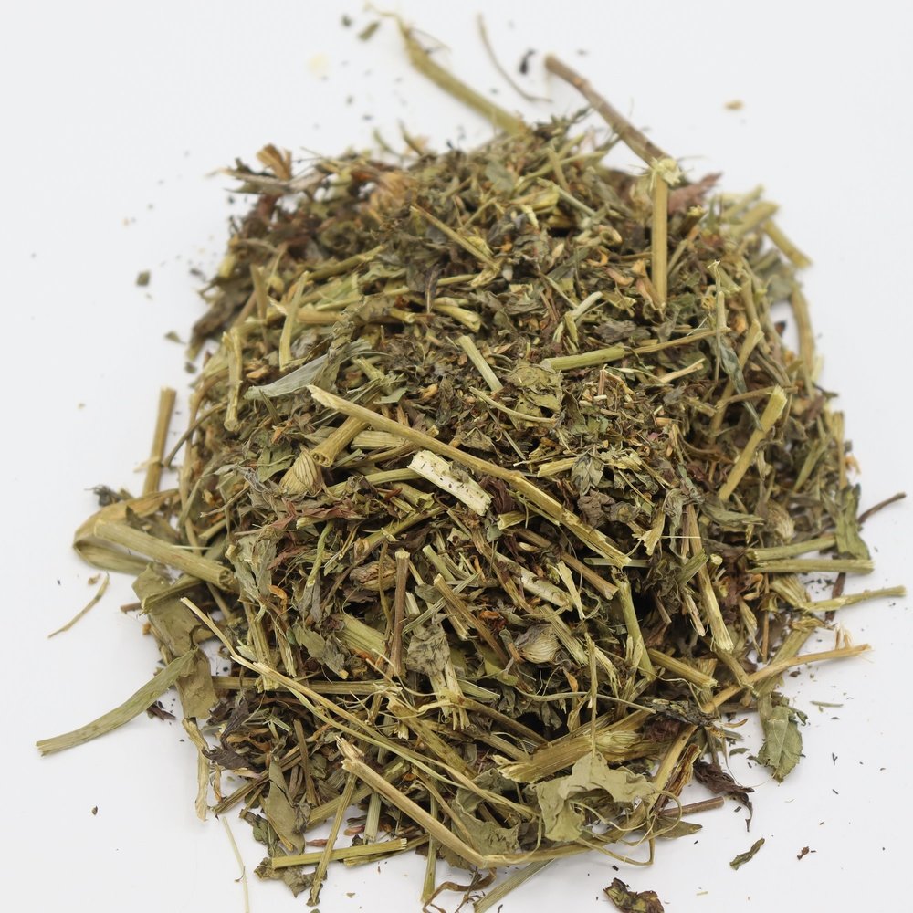 Herbimals Herbimals Rode klaverplant met blad en bloem Herbimals Herbimals Rode klaverplant met blad en bloem