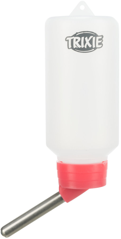 Trixie Trixie Drinkfles kunststof - 100 ml - Voor in de Drinkfleshouder - Verschillende kleuren