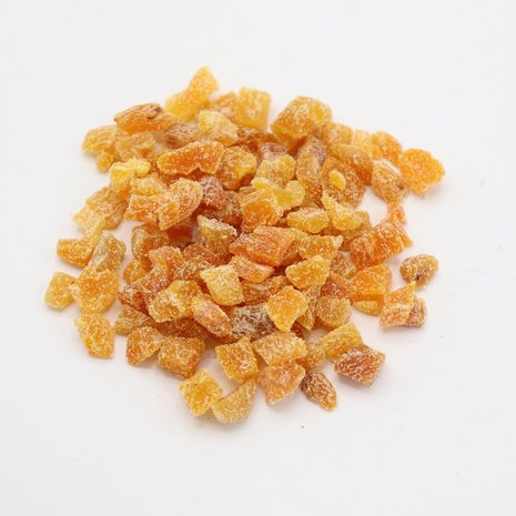 Herbimals Herbimals Abrikoos stukjes 5 mm - ongezoet - ongezwaveld Herbimals Herbimals Abrikoos stukjes 5 mm - ongezoet - ongezwaveld