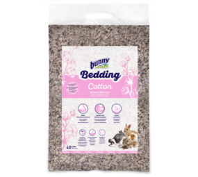 Bunny Nature Bunny Nature - Bunnybedding Cotton - 40 liter Bunny Nature Bunny Nature - Bunnybedding Cotton - 40 liter