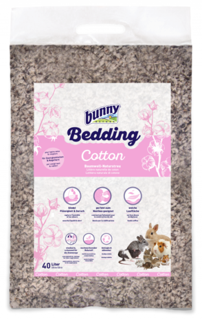 Bunny Nature Bunny Nature - Bunnybedding Cotton - 40 liter Bunny Nature Bunny Nature - Bunnybedding Cotton - 40 liter