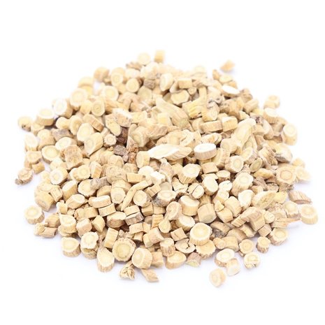 Herbimals Herbimals Vlezige hokjespeul - Astragalus wortel stukjes 0,3-0,8 mm Herbimals Herbimals Vlezige hokjespeul - Astragalus wortel stukjes 0,3-0,8 mm