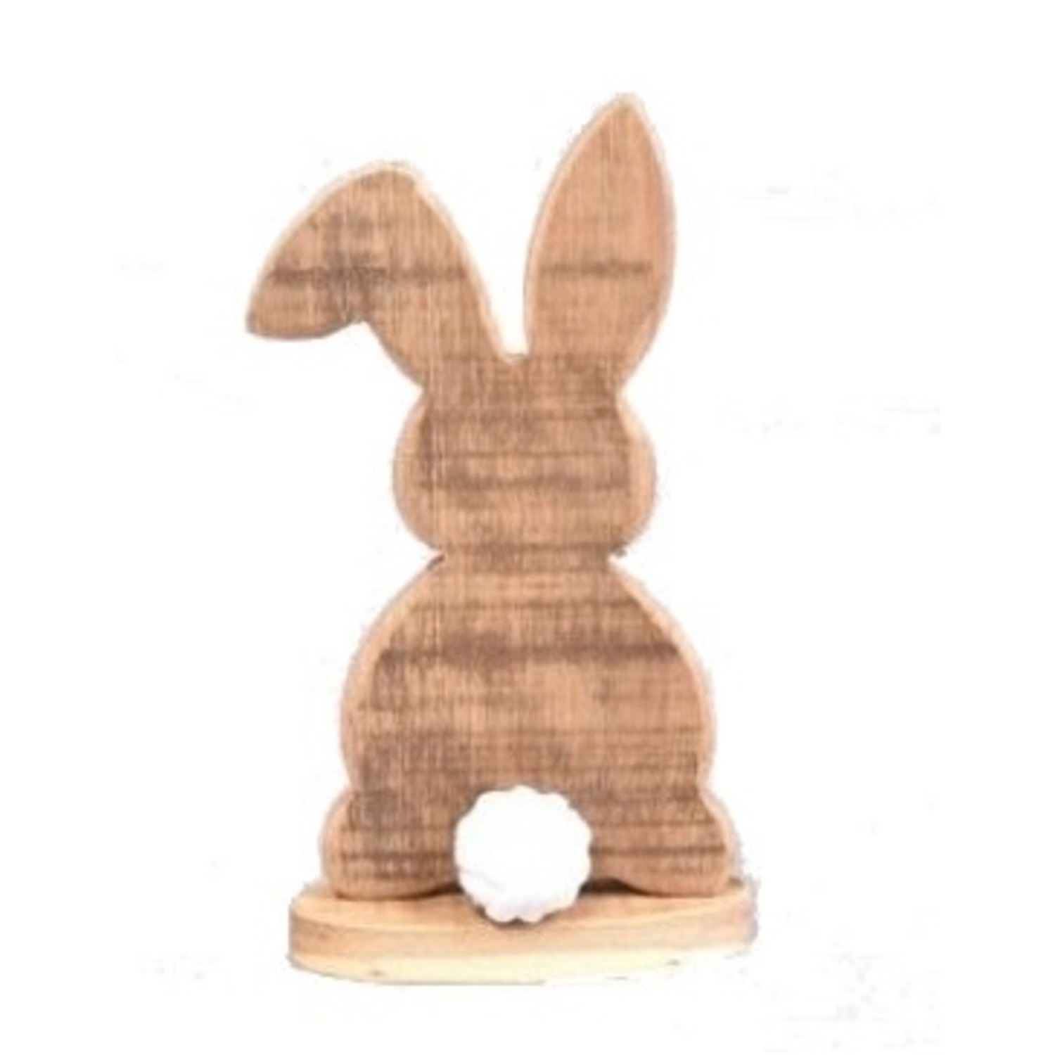 Gemakkelijk aantrekkelijk nul Houten decoratie konijn - D-tails