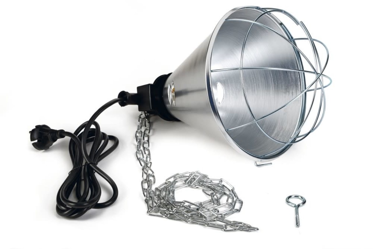 importeren Praktisch Neem de telefoon op Warmtelamp Lampenkap met 2.5 m snoer - exclusief lamp - D-tails