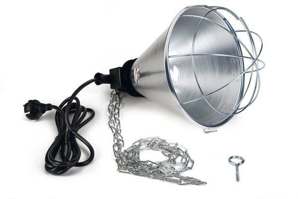Warmtelamp Lampenkap met 5 m snoer - exclusief lamp Warmtelamp Lampenkap met 5 m snoer - exclusief lamp