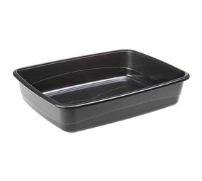 Ferplast Toiletbak Nip 30 - Open - 64.5 x 49.5 x 14.5 cm - Zwart Ferplast Toiletbak Nip 30 - Open - 64.5 x 49.5 x 14.5 cm - Zwart