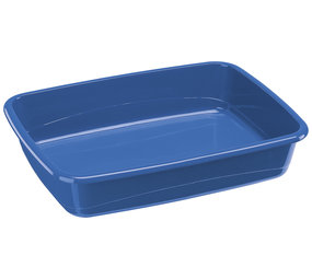 Ferplast Toiletbak Nip 30 - Open - 64.5 x 49.5 x 14.5 cm - Blauw Ferplast Toiletbak Nip 30 - Open - 64.5 x 49.5 x 14.5 cm - Blauw