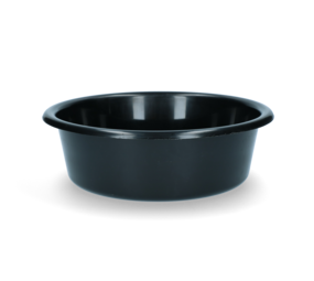 Vplast Voerbak Rond - 6 liter - Zwart Vplast Voerbak Rond - 6 liter - Zwart