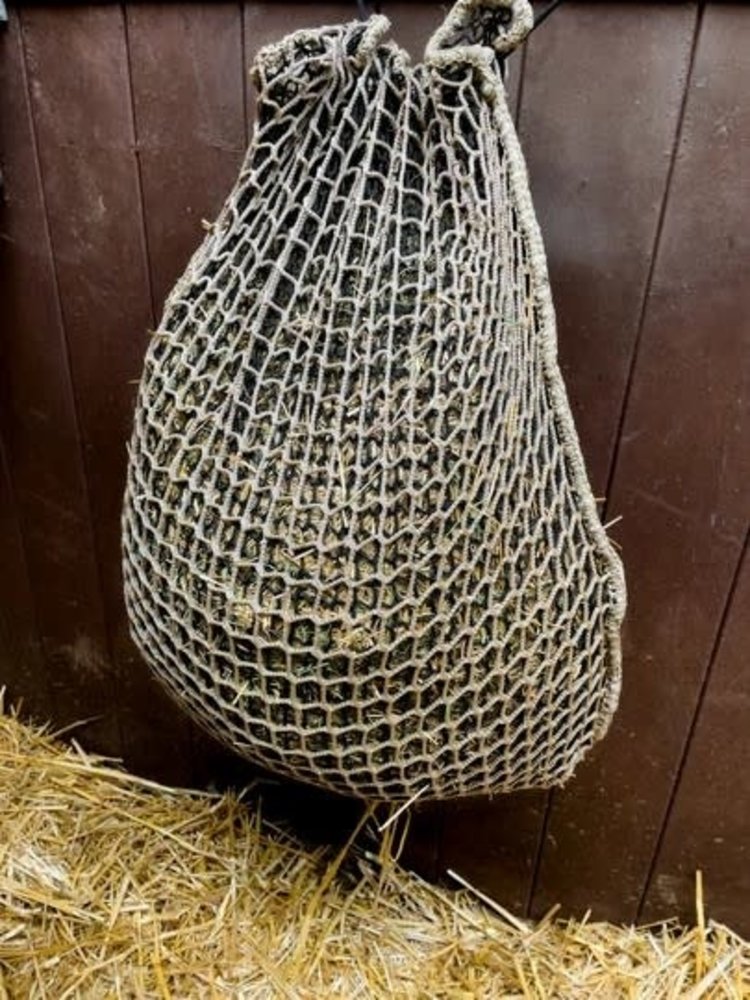 Hay Slowfeeder Net Dubbelnet - Pony - 5 kilo Hay Slowfeeder Net Dubbelnet - Pony - 5 kilo