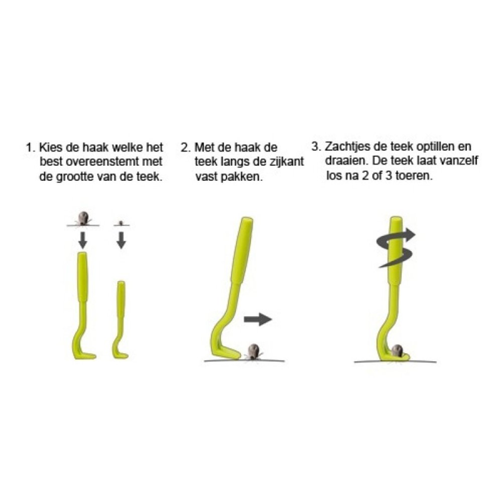 O'TOM O'tom tekenhaakjes - tekenvoetjes 2 stuks - tick twister O'TOM O'tom tekenhaakjes - tekenvoetjes 2 stuks - tick twister