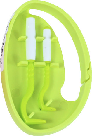 O'TOM O'tom tekenhaakjes - tekenvoetjes 2 stuks in Clipbox - tick twister O'TOM O'tom tekenhaakjes - tekenvoetjes 2 stuks in Clipbox - tick twister