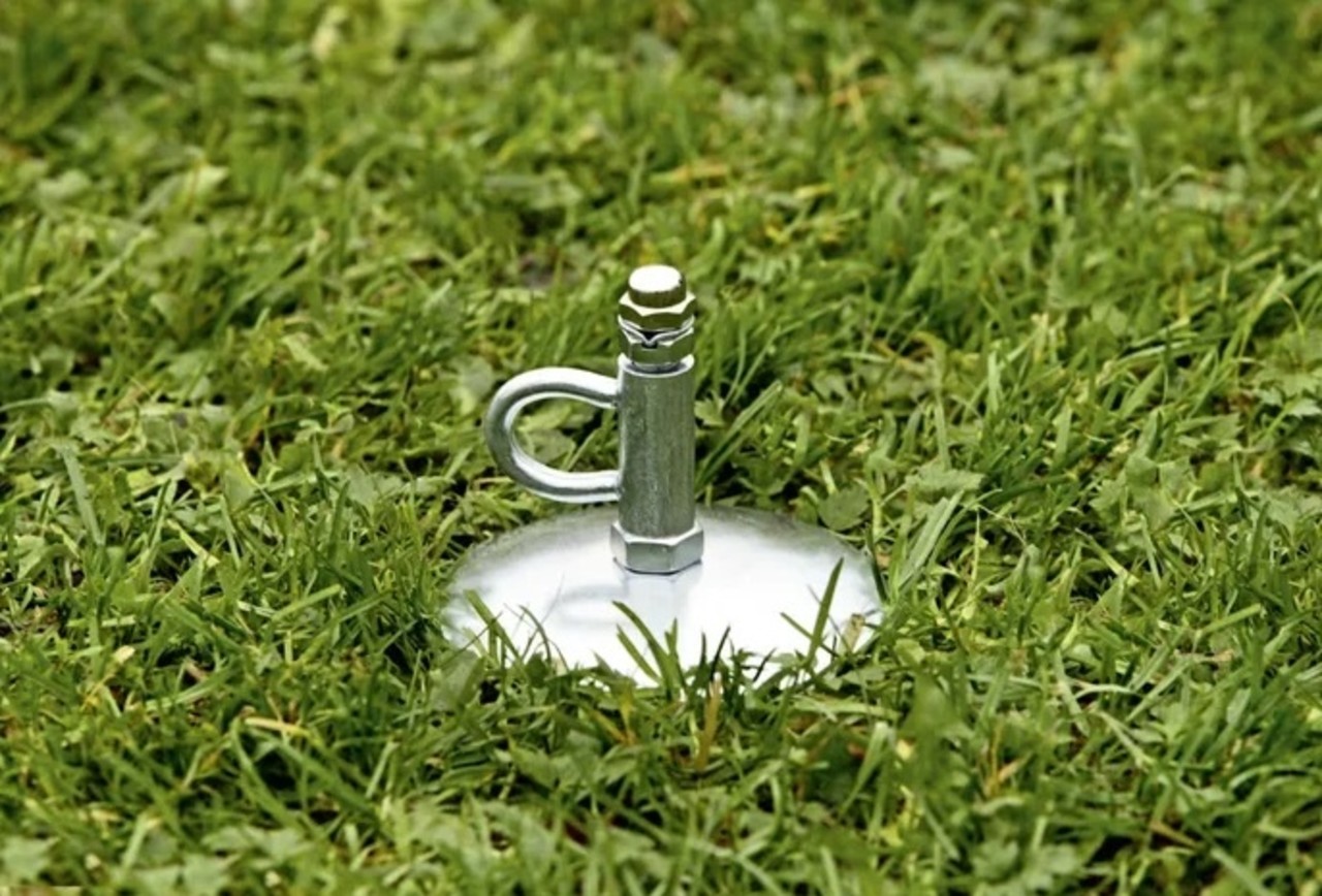 Flamingo Vastlegpin - Grondpin Tapu - Verzinkt recht - 38 cm Flamingo Vastlegpin - Grondpin Tapu - Verzinkt recht - 38 cm