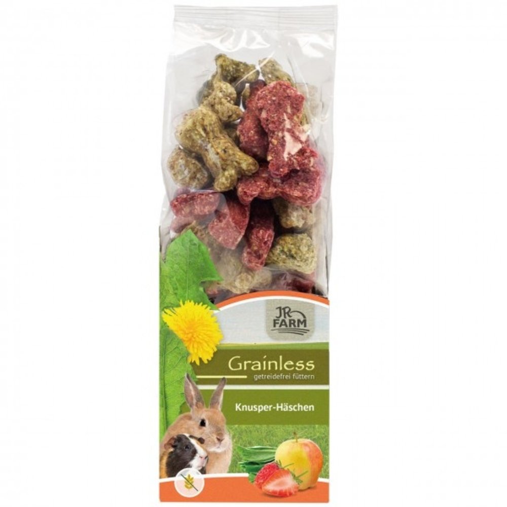 JR Farm JR Farm Grainless Knapperige Konijntjes - 150 gram JR Farm JR Farm Grainless Knapperige Konijntjes - 150 gram