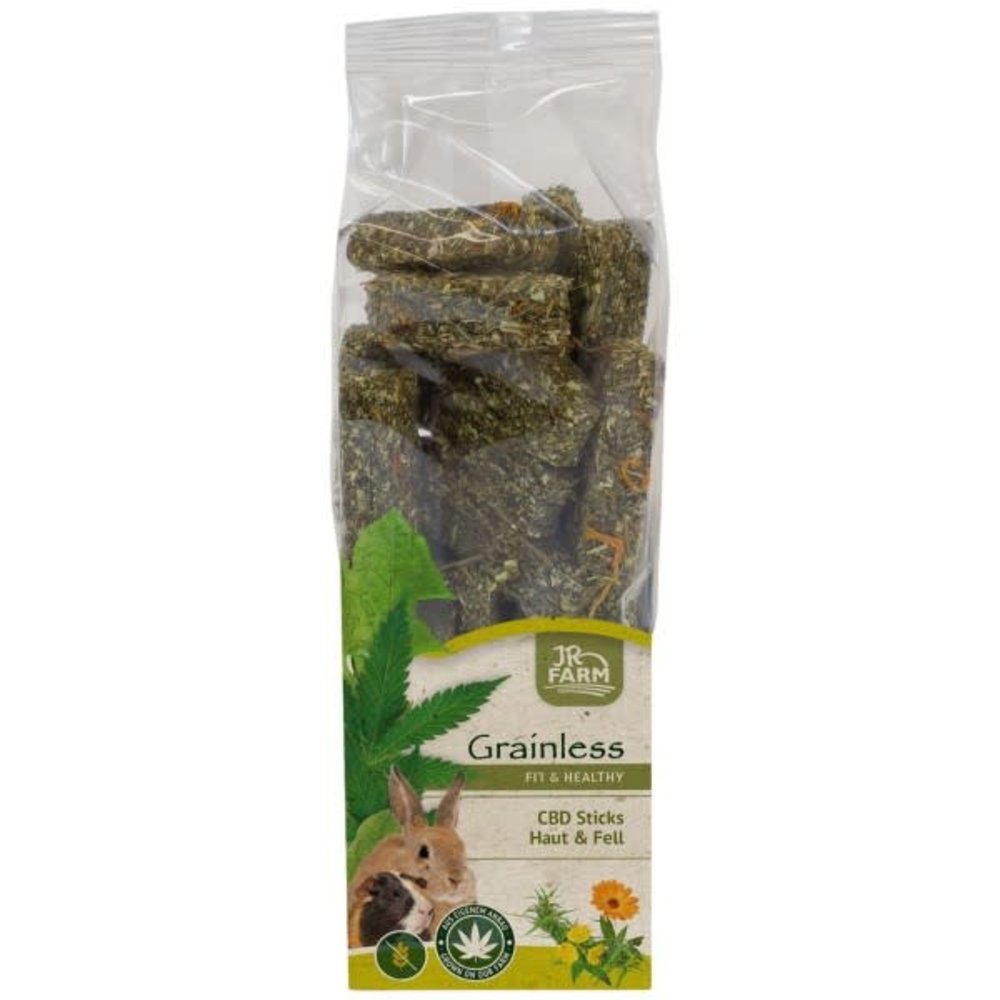 JR Farm JR Farm Grainless CBD Sticks Huid en Vacht - 75 gram JR Farm JR Farm Grainless CBD Sticks Huid en Vacht - 75 gram