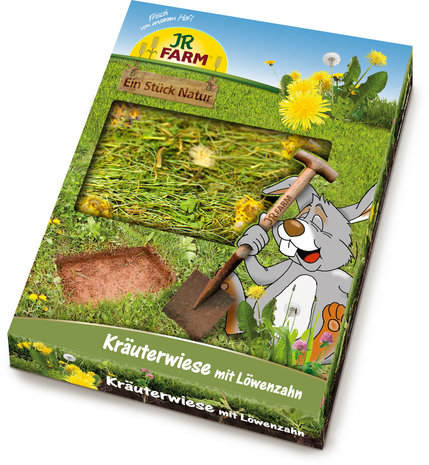 JR Farm JR Farm Kruidenweide met Paardenbloemen - 750 gram JR Farm JR Farm Kruidenweide met Paardenbloemen - 750 gram