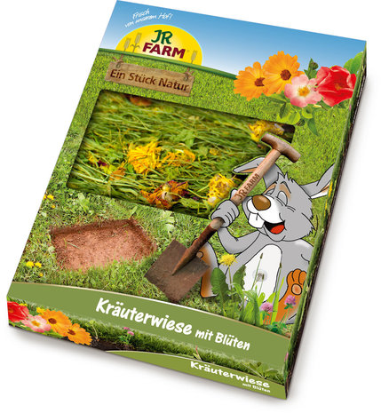 JR Farm JR Farm Kruidenweide met Bloemen - 750 gram JR Farm JR Farm Kruidenweide met Bloemen - 750 gram