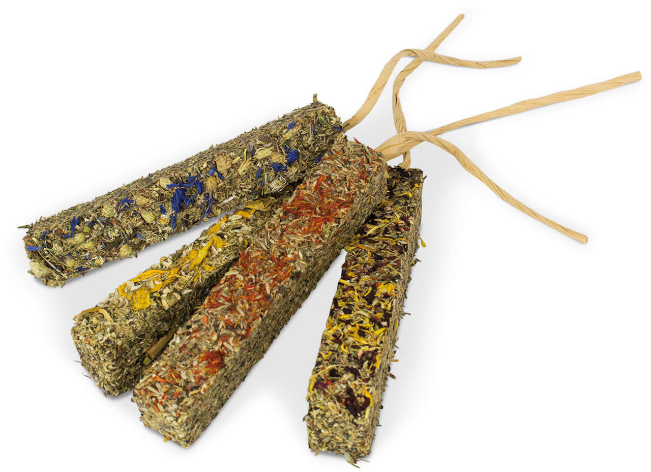 JR Farm JR Farm Grainless Farmy Knaagsticks XXL 4-pack - Bloemen JR Farm JR Farm Grainless Farmy Knaagsticks XXL 4-pack - Bloemen