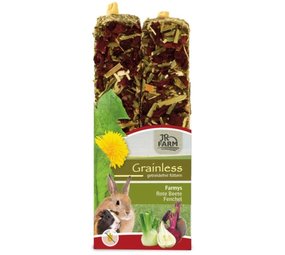 JR Farm JR Farm Grainless Farmys Knaagsticks Rode Biet-Venkel - 2 stuks JR Farm JR Farm Grainless Farmys Knaagsticks Rode Biet-Venkel - 2 stuks