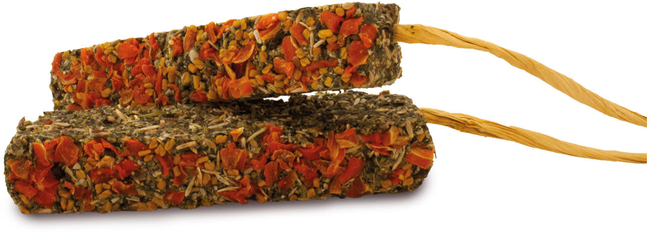 JR Farm JR Farm Grainless Farmys Knaagsticks Wortel-Fenegriek - 2 stuks JR Farm JR Farm Grainless Farmys Knaagsticks Wortel-Fenegriek - 2 stuks