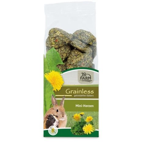 JR Farm JR Farm Grainless Mini Hartjes - 150 gram JR Farm JR Farm Grainless Mini Hartjes - 150 gram