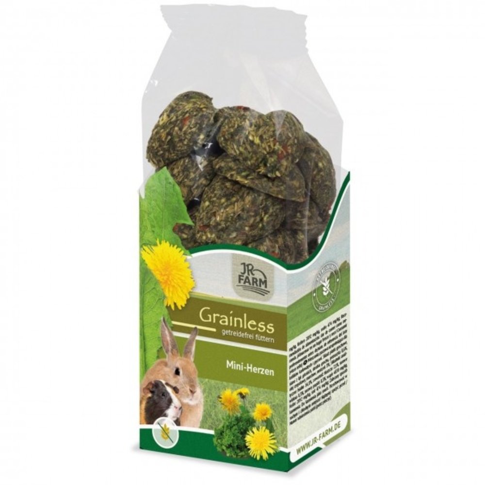 JR Farm JR Farm Grainless Mini Hartjes - 150 gram JR Farm JR Farm Grainless Mini Hartjes - 150 gram