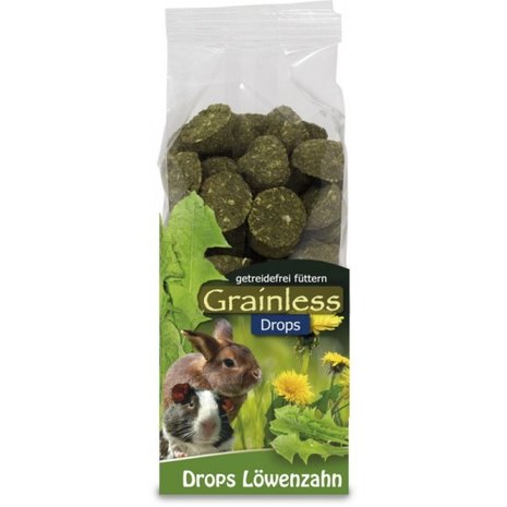 JR Farm JR Farm Grainless Drops Paardenbloem - 140 gram JR Farm JR Farm Grainless Drops Paardenbloem - 140 gram