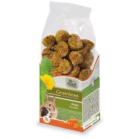 JR Farm JR Farm Grainless Drops Wortel - 140 gram JR Farm JR Farm Grainless Drops Wortel - 140 gram