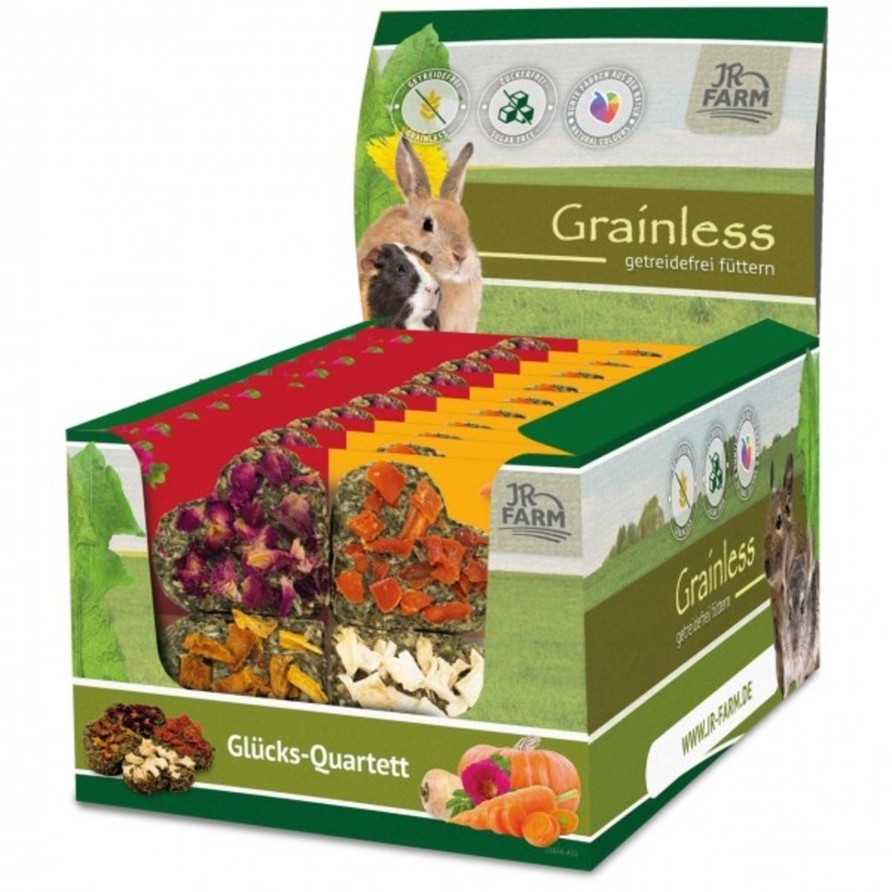 JR Farm JR Farm Grainless Gelukskwartet - 4 stuks JR Farm JR Farm Grainless Gelukskwartet - 4 stuks