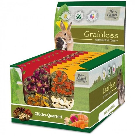 JR Farm JR Farm Grainless Gelukskwartet - 4 stuks JR Farm JR Farm Grainless Gelukskwartet - 4 stuks