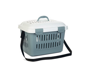 Beeztees Beeztees Reismand Gulliver Midi - 45x33x33 cm Lichtblauw-Wit Beeztees Beeztees Reismand Gulliver Midi - 45x33x33 cm Lichtblauw-Wit