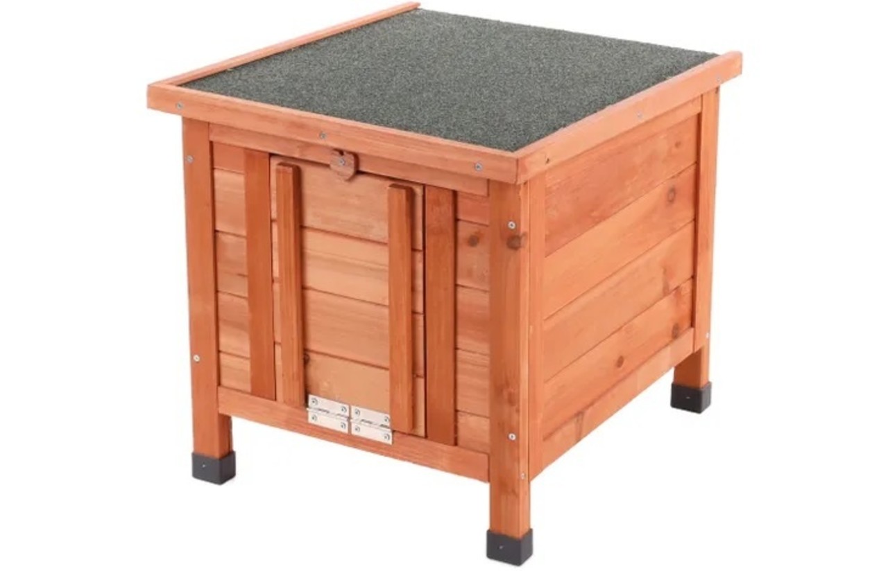 Flamingo Houten Schuilhuis Cosy - 42 x 50 x 43 cm Flamingo Houten Schuilhuis Cosy - 42 x 50 x 43 cm