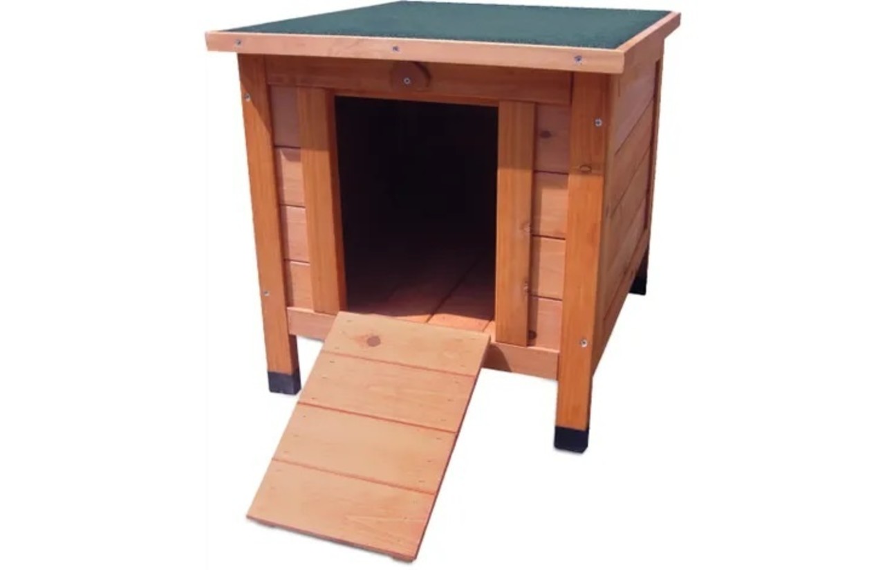 Flamingo Houten Schuilhuis Cosy - 42 x 50 x 43 cm Flamingo Houten Schuilhuis Cosy - 42 x 50 x 43 cm