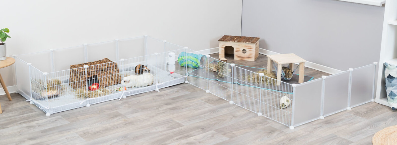 Trixie Trixie Indoor Ren - Draadkubus Kooi - 12 stuks van 35 x 35 cm Trixie Trixie Indoor Ren - Draadkubus Kooi - 12 stuks van 35 x 35 cm