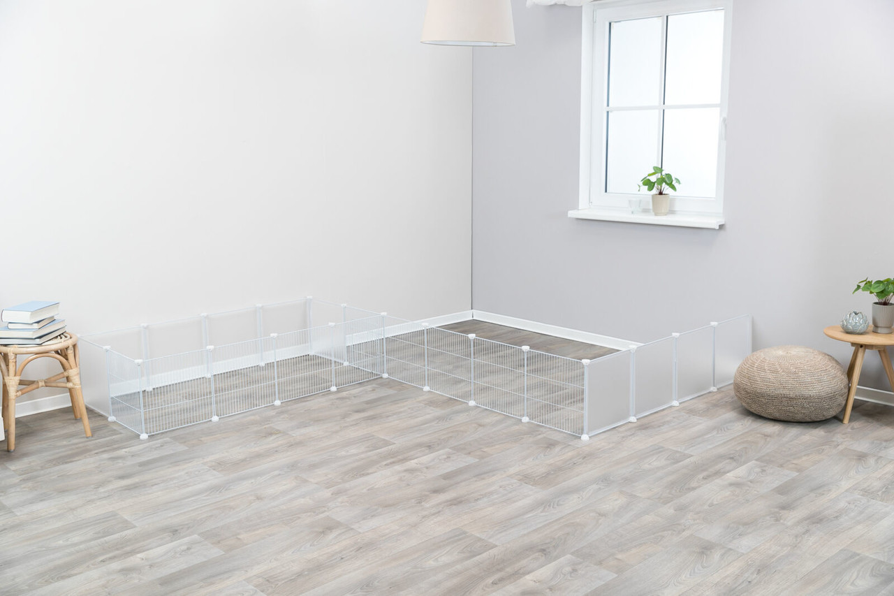 Trixie Trixie Uitbreidingselementen Indoor Ren - Draadkubus Kooi - 4 stuks 35x35 cm - metaal Trixie Trixie Uitbreidingselementen Indoor Ren - Draadkubus Kooi - 4 stuks 35x35 cm - metaal