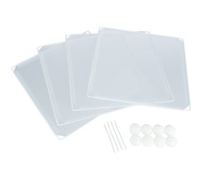 Trixie Trixie Uitbreidingselementen Indoor Ren - Draadkubus Kooi - 4 stuks 35x35 cm - kunststof met metaal Trixie Trixie Uitbreidingselementen Indoor Ren - Draadkubus Kooi - 4 stuks 35x35 cm - kunststof met metaal