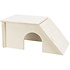 Houten Huis Bent - 51x24x33 cm - 2 in-uitgangen Houten Huis Bent - 51x24x33 cm - 2 in-uitgangen