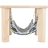 Houten standaard met Hangmat - 28x24x28 cm Houten standaard met Hangmat - 28x24x28 cm
