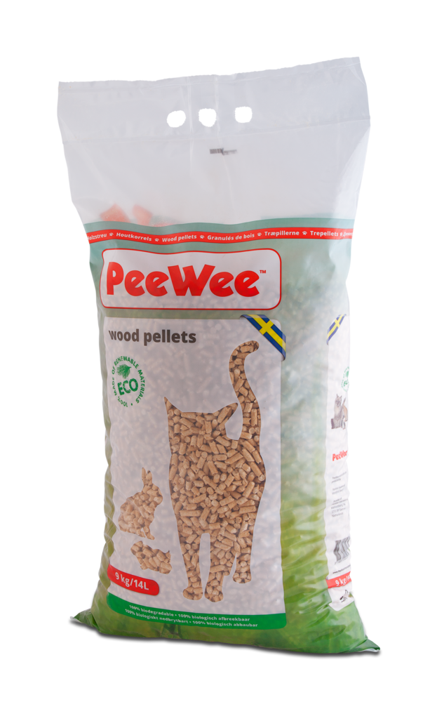 PeeWee Houtkorrels - 9 kilo