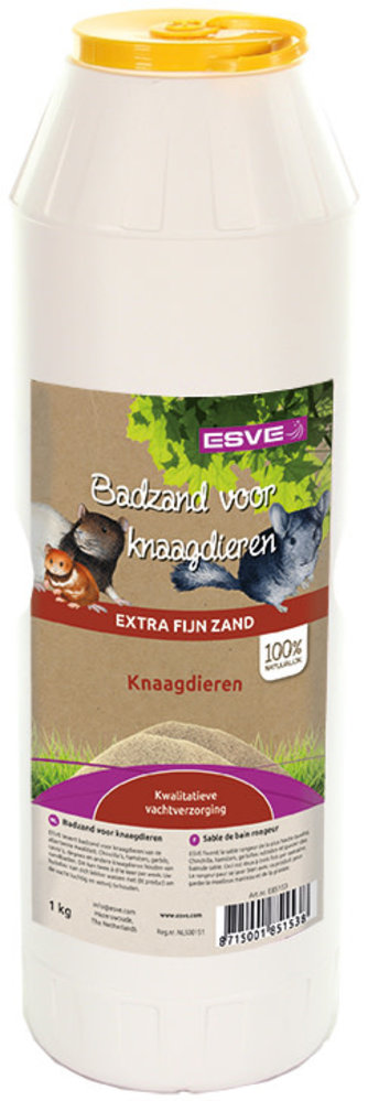 ESVE ESVE Knaagdier Badzand - Bus - 1 kilo ESVE ESVE Knaagdier Badzand - Bus - 1 kilo